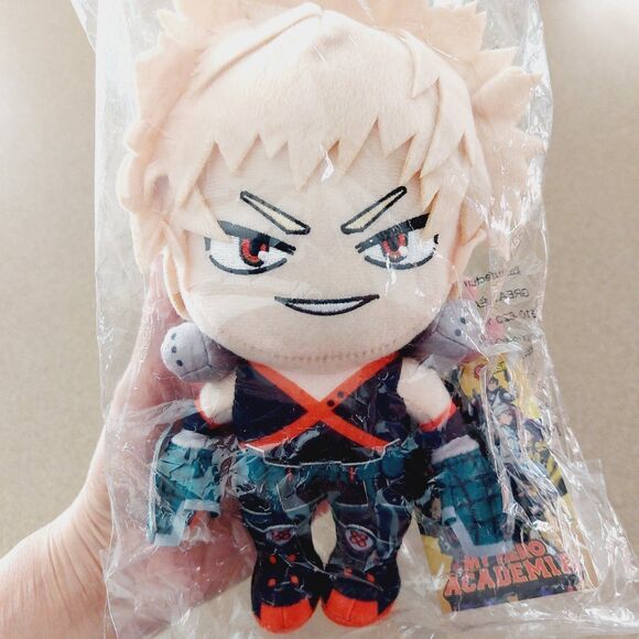Katsuki Bakugo Plush 8" Stuffed Animal Figure Hero Costume My Hero Academia - Picture 4 of 7